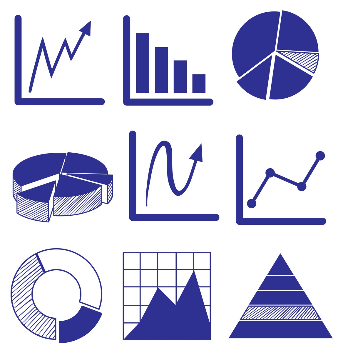 different types of graphs