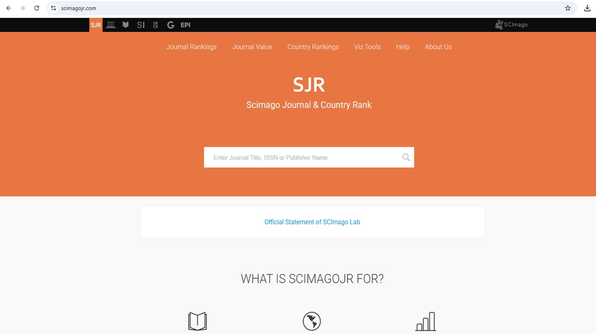 SCImago Journal & Country Rank