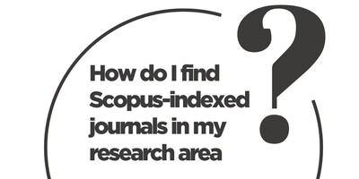 How do I find Scopus-indexed journals in my research area?