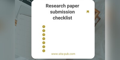 Research paper submission checklist