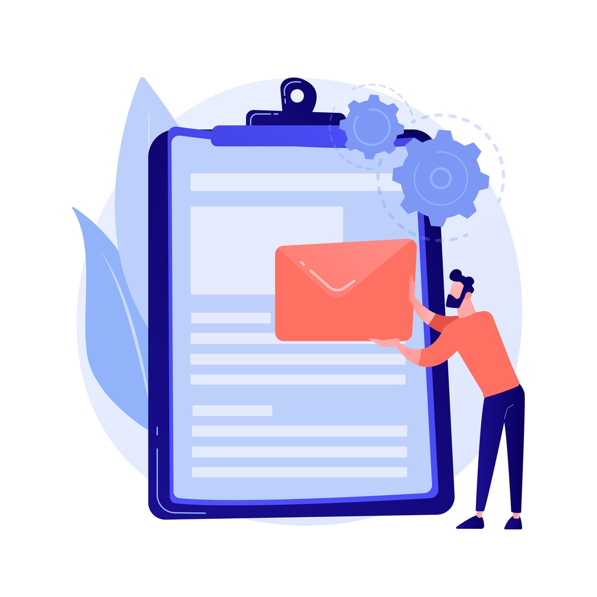 أرسل الورقه عبر البرید الإلکترونی