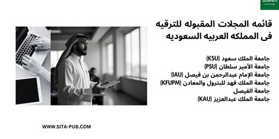 قائمه المجلات المقبوله للترقیه فی المملکه العربیه السعودیه
