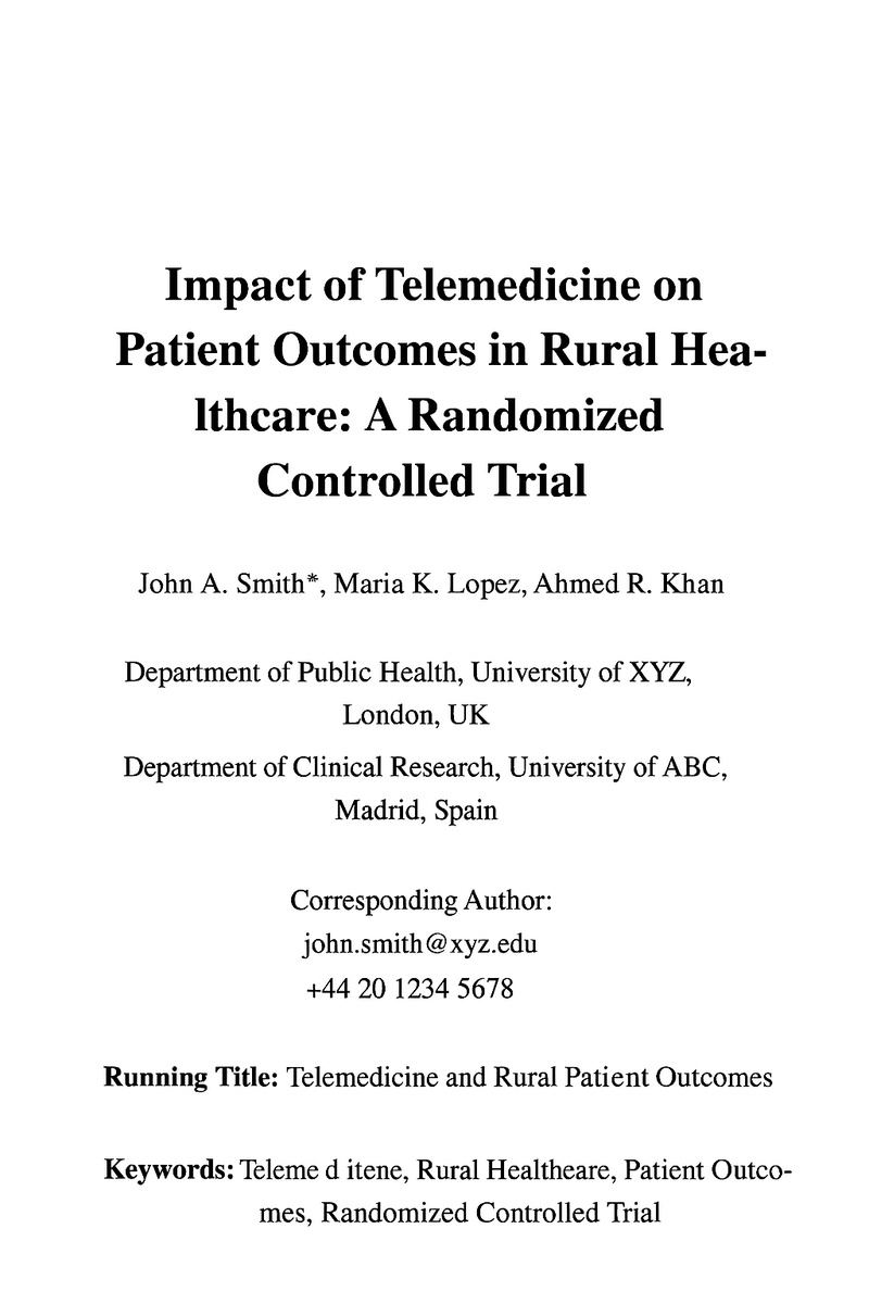 Title Page