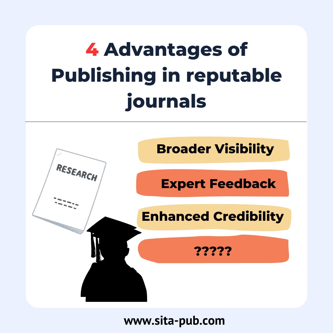 4 Advantages of Publishing in reputable journals